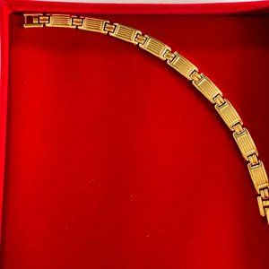 10K Gold Coated Bracelet : Custom Link Designs